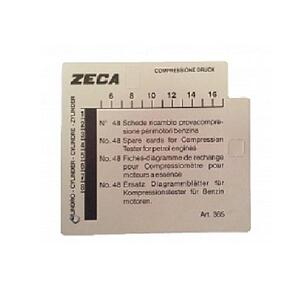 Комплект карточек к компрессографу ZECA-362