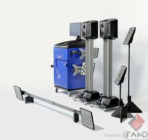 Мобильный стенд сход-развал 3D для грузовых автомобилей 7204 HT MR