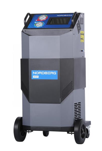 Установка автомат для заправки кондиционеров автобусов с ручным впрыском масла NF39