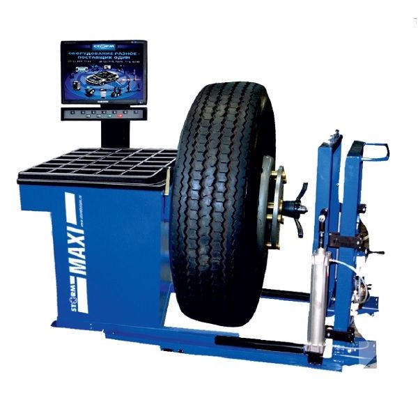 Стенд для балансировки колес универсальный СТОРМ ЛС-32 MAXI PM
