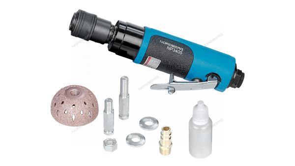 Пневмошлифмашинка для зачистки шин с насадкой и быстросъемным держателем NP3405