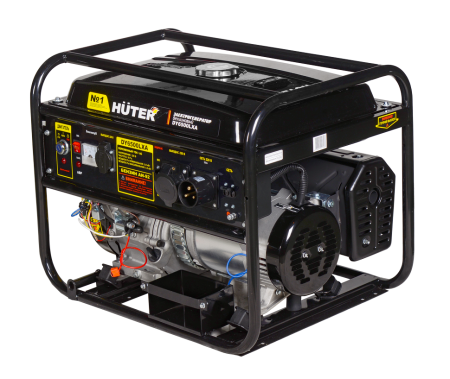 Портативный бензогенератор Huter DY6500LXA