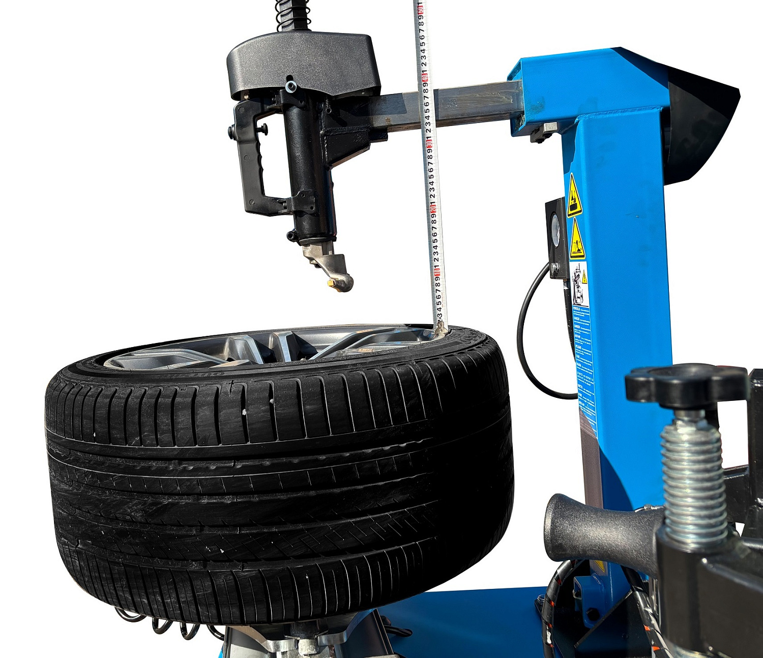 Автоматический шиномонтажный стенд с третьей рукой и взрывной накачкой UNITE TS-3226А PRO