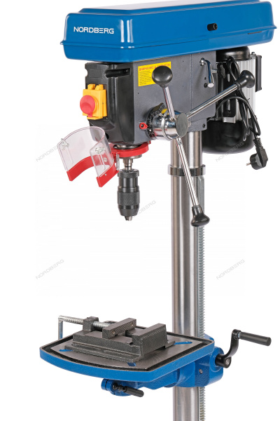 Станок сверлильный (850Вт, 20 мм, 12 скоростей,тиски) ND20118